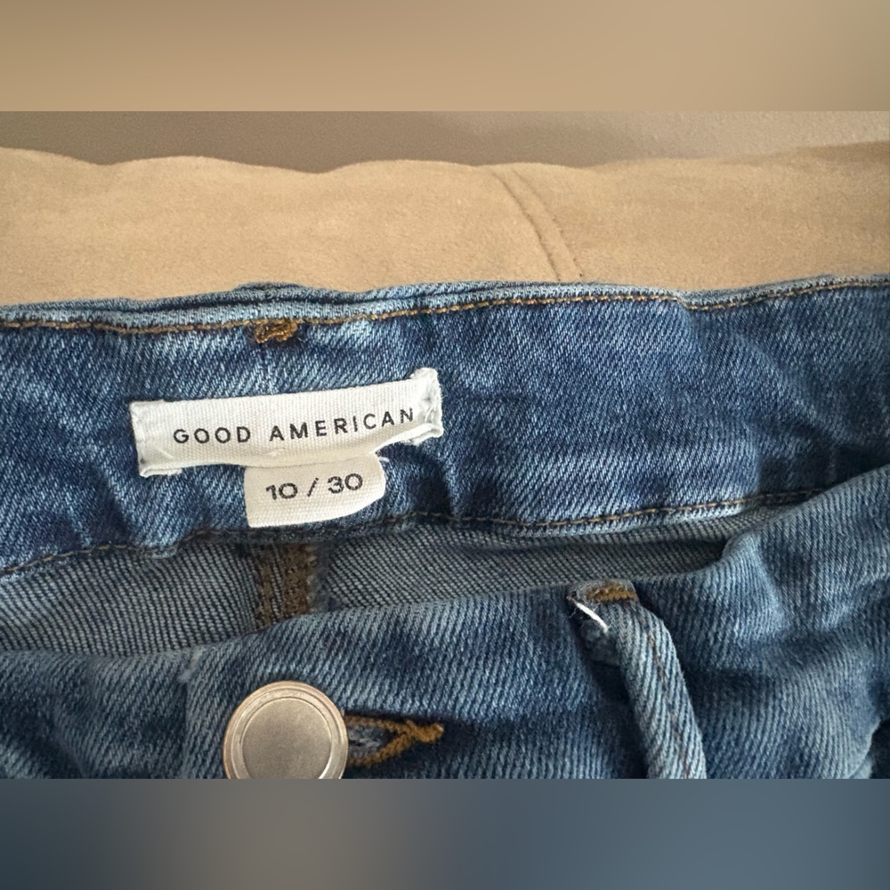 Good American Classic Blue Boot Cut Jeans